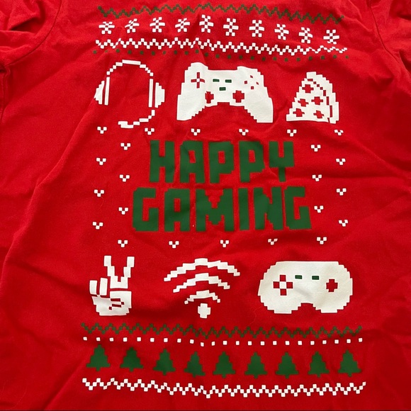 {preloved} Christmas Gamer Short Sleeve Tee - Picture 3 of 4